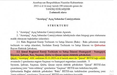 “Deyirlər ki, biz Vüqar Əhmədova bata bilmərik, o, Prezidentin köməkçisi Anar Ələkbərovun xalası oğludur” – “Azərişıq” ASC-nin xanım əməkdaşına təzyiq edilir