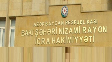 Nizaminin icra başçısı hara baxır ki? - ÖZBAŞINALIQ!