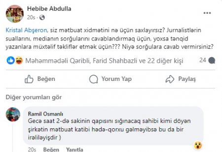 "Gecə saat 2-də sakinin qapısını sığınacaq sahibi kimi döyən şirkətin..." - ETİRAZ