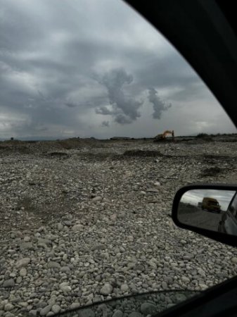 Qusarçay Saleh Məmmədovun Daş Karxanasında belə “buxarlanır” –FOTOFAKT