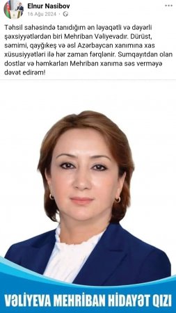 Təməlinə haram qatılmış DEPUTATLIQ -Təhsil nazirinin müşaviri Elnur Nəsibovun qanunsuz seçki kompaniyası