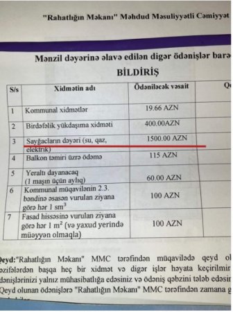 “Rahatlığın məkanı” ilə bağlı Baş Prokurorluğa müraciət edildi - FOTO