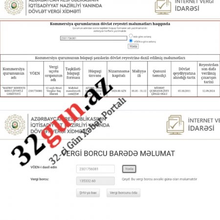 Nazirliyin bu idarəsi vergi borcu olan şirkəti qalib edib? - BU NƏDİ BELƏ?