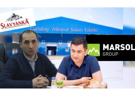 "Slavyanka" brendinin sahibi "gədəbəy mineral suları"-nın 7.6 milyon vergi borcu üzə çıxdı + "marsol" mmc ilə tərəfdaş imiş (foto)