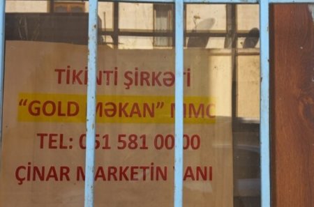 "Gold Məkan" MMC rəsmən ÖZBAŞINA QALIB... - dövlətin müdaxiləsi ZƏRURİDİR...